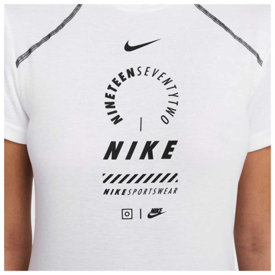 Nike Γυναικείο φόρεμα Sportswear Short-Sleeve Dress